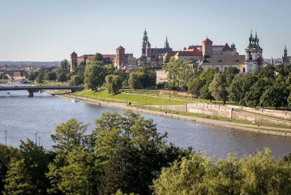 Premium Apartment For Old Town & Jewish Quarter Plus Pool Krakow Dış mekan fotoğraf